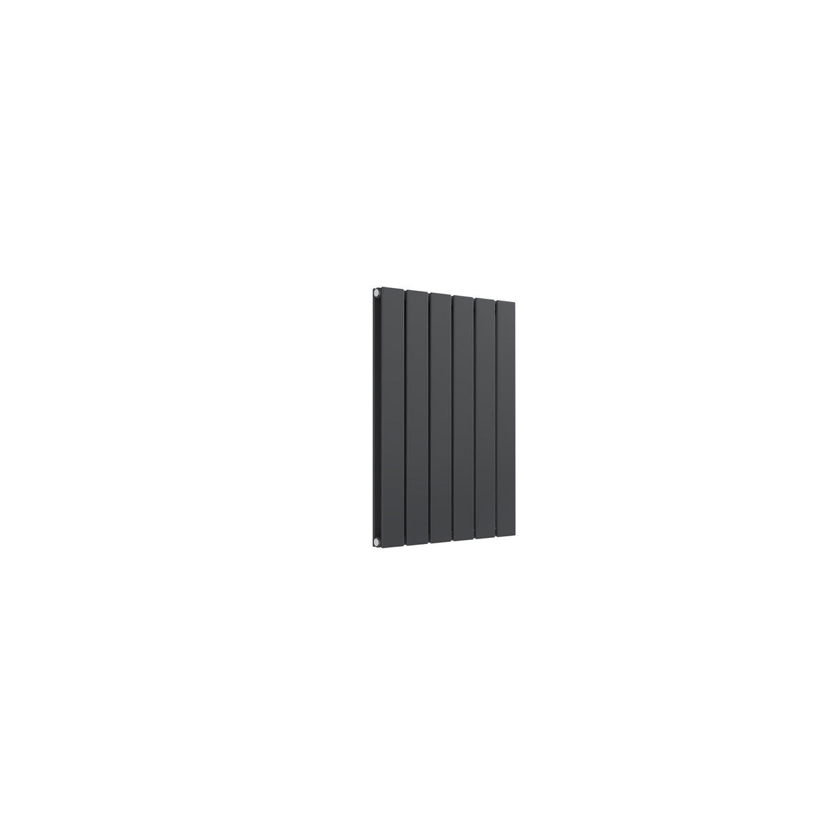 Double / Anthracite / 600 x 440 mm Reina Flat Horizontal Steel Designer Radiator