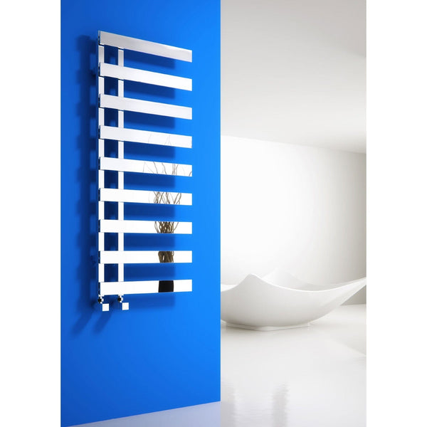 Reina Florina Vertical Designer Steel Radiator Chrome
