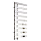 Chrome / 1235 x 500 mm Reina Florina Vertical Designer Steel Radiator Chrome