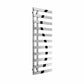 Chrome / 1525 x 500 mm Reina Florina Vertical Designer Steel Radiator Chrome