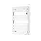 780 x 550 mm / White Reina Gia Dry Electric Heated Designer Radiator