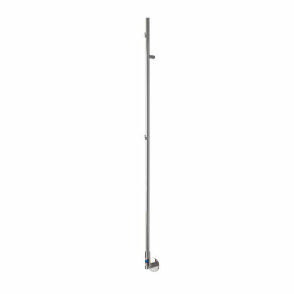 1500 x 22 mm / Polished Reina Ines Dry Electric Heated Designer Towel Rail