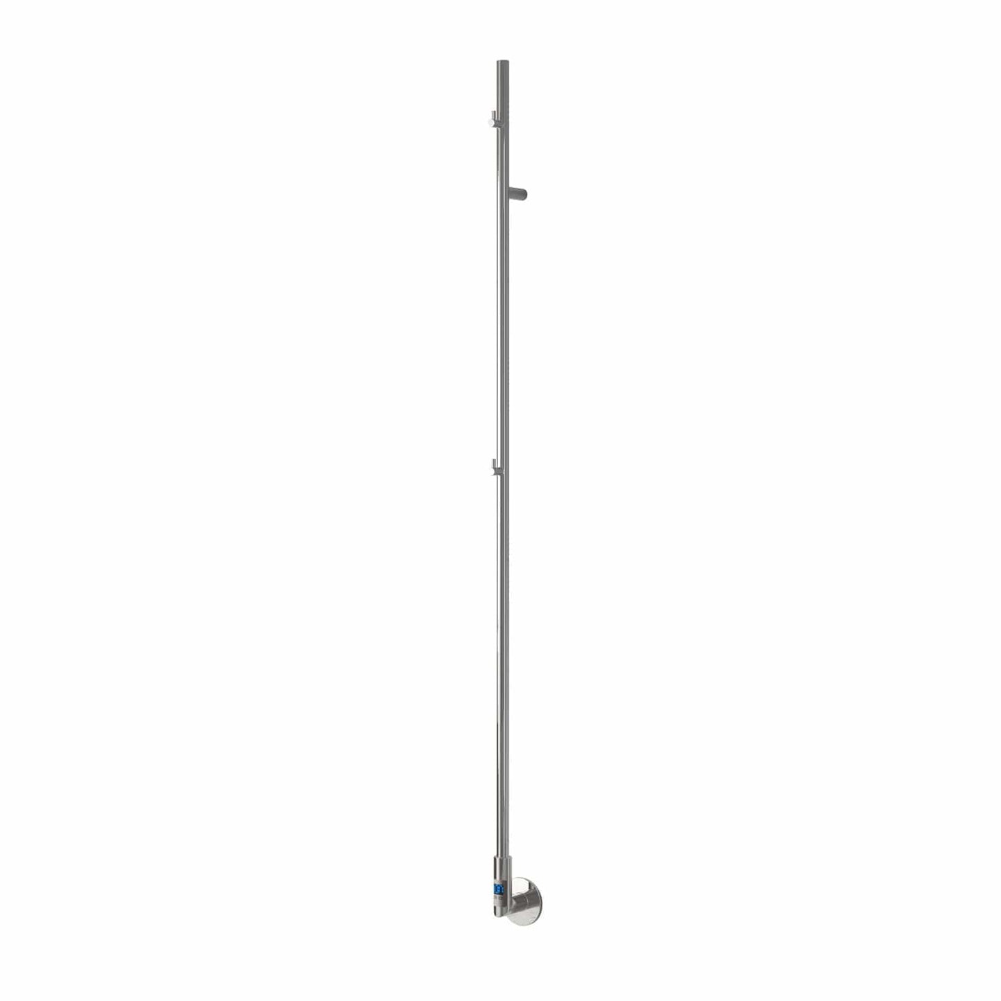 1500 x 22 mm / Polished Reina Ines Dry Electric Heated Designer Towel Rail