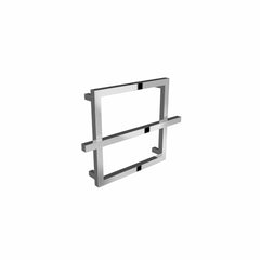 Chrome / Lago 1 - 450 x 622 mm Reina Lago Heated Steel Designer Radiator