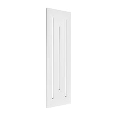 White Reina Line Vertical Steel Designer Radiator