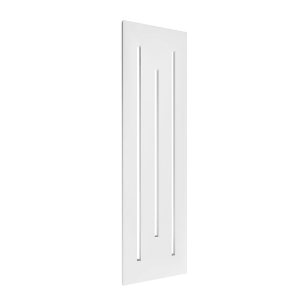 White Reina Line Vertical Steel Designer Radiator