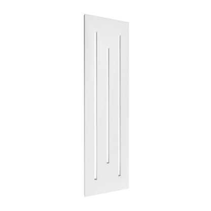 White Reina Line Vertical Steel Designer Radiator