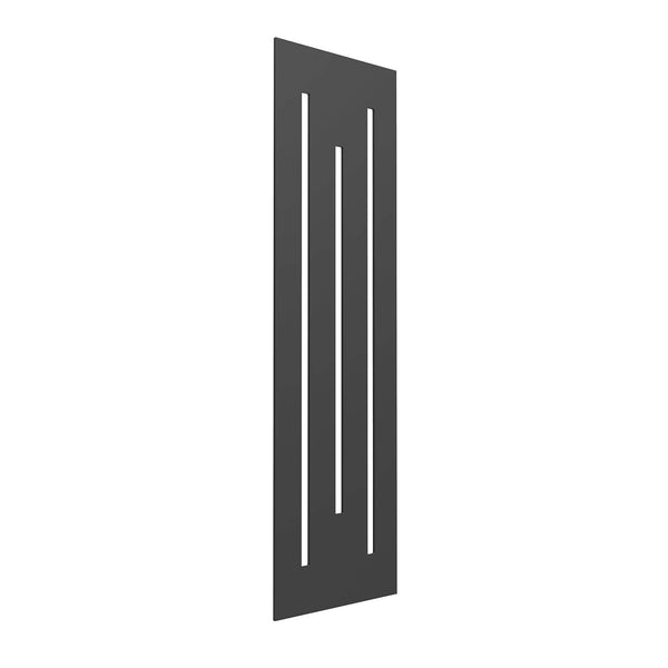 Anthracite Reina Line Vertical Steel Designer Radiator
