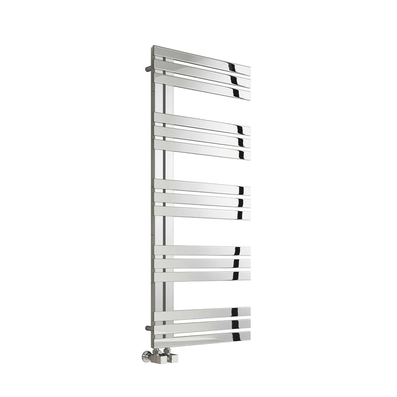 Reina Lovere Designer Vertical Polished Towel Rail Stainless Steel Radiator