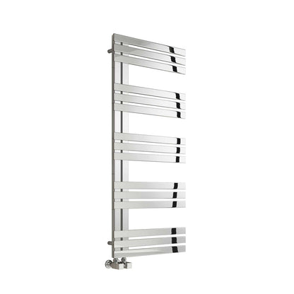 Reina Lovere Designer Vertical Polished Towel Rail Stainless Steel Radiator