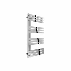 960 x 500 mm Reina Lovere Designer Vertical Polished Towel Rail Stainless Steel Radiator