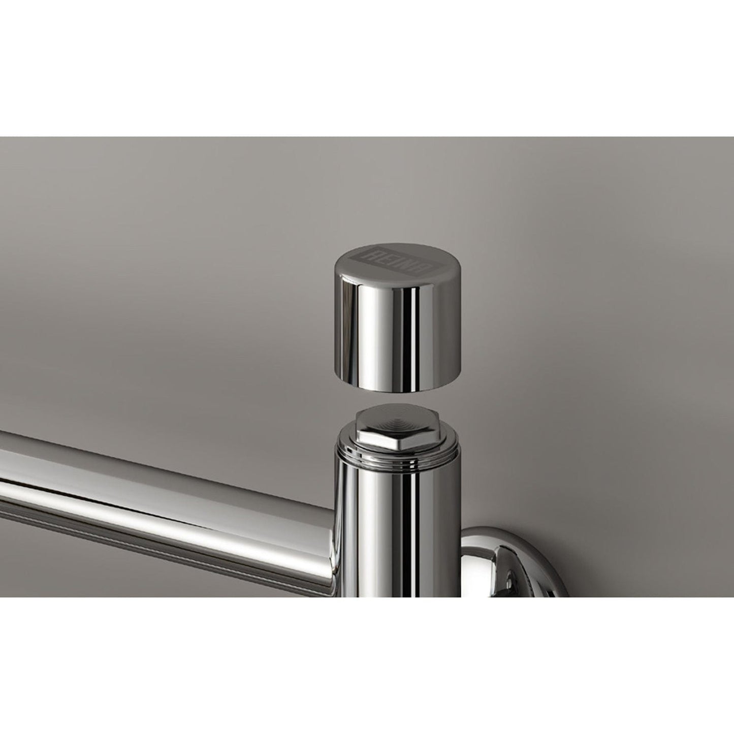 Reina Luna Stainless Flat Steel Designer Towel Radiator