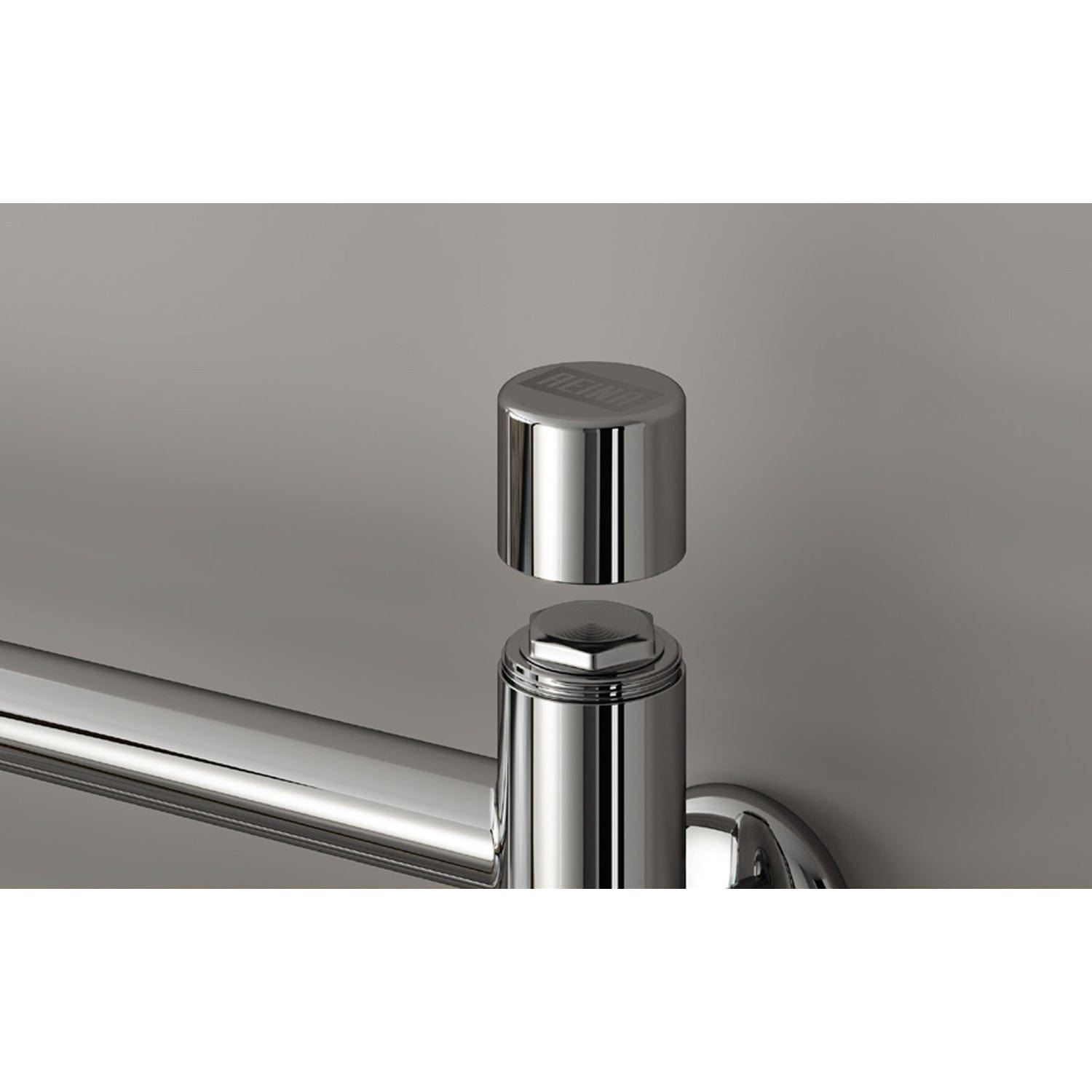 Reina Luna Stainless Flat Steel Designer Towel Radiator