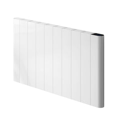 500 x 907 mm Reina Maia Dry Electric Heated White Designer Radiator