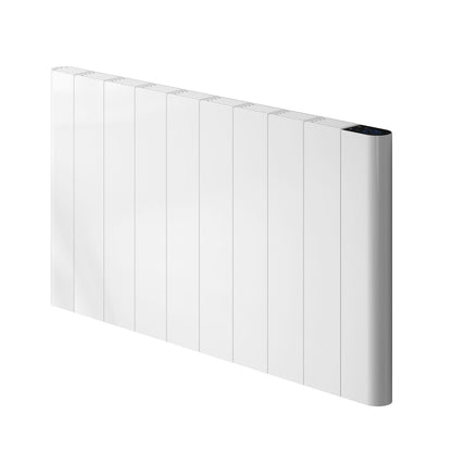 500 x 907 mm Reina Maia Dry Electric Heated White Designer Radiator