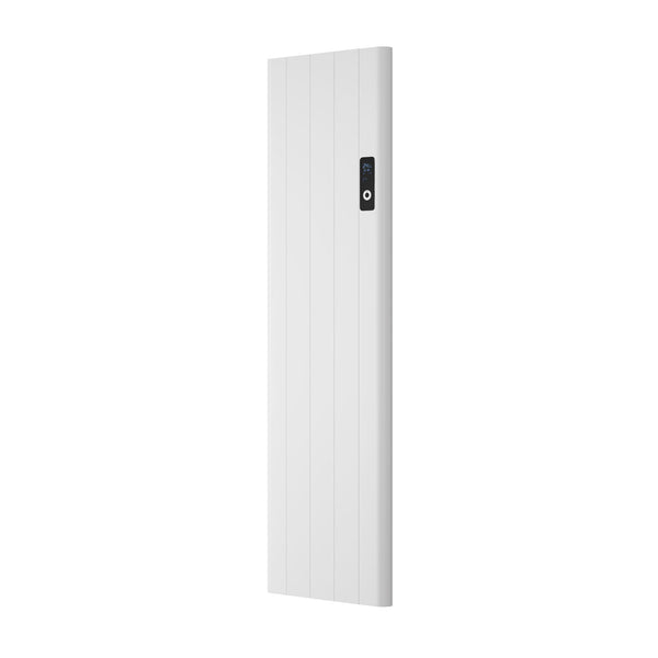 1600 x 453 mm Reina Maia Vertical Dry Electric Heated Designer Radiator White