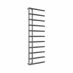 1412 x 500 mm / Chrome Reina Matera Vertical Designer Heated Steel Towel Rail Radiator