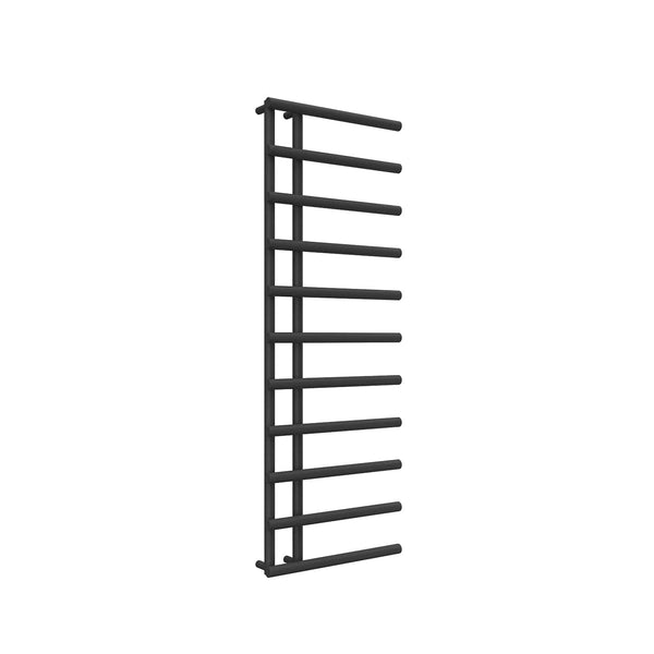 1412 x 500 mm / Anthracite Reina Matera Vertical Designer Heated Steel Towel Rail Radiator