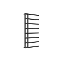 998 x 500 mm / Anthracite Reina Matera Vertical Designer Heated Steel Towel Rail Radiator
