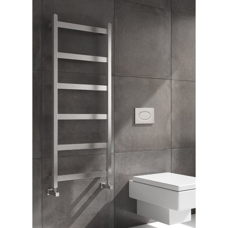 Reina Mina Designer Vertical Heated Stainless Steel Radiator