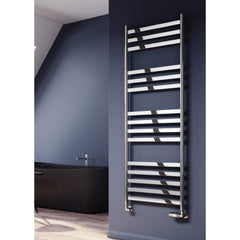 Reina Misa Vertical Polished Stainless Steel Towel Radiator