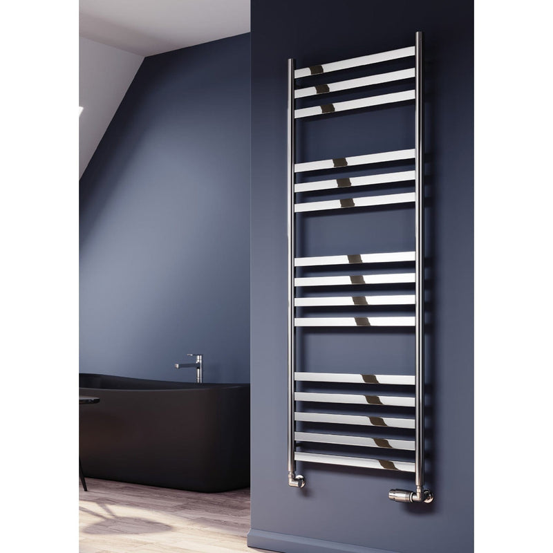 Reina Misa Vertical Polished Stainless Steel Towel Radiator