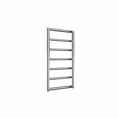 813 x 450 mm Reina Nardo Designer Chrome Vertical Heated Steel Towel Rail