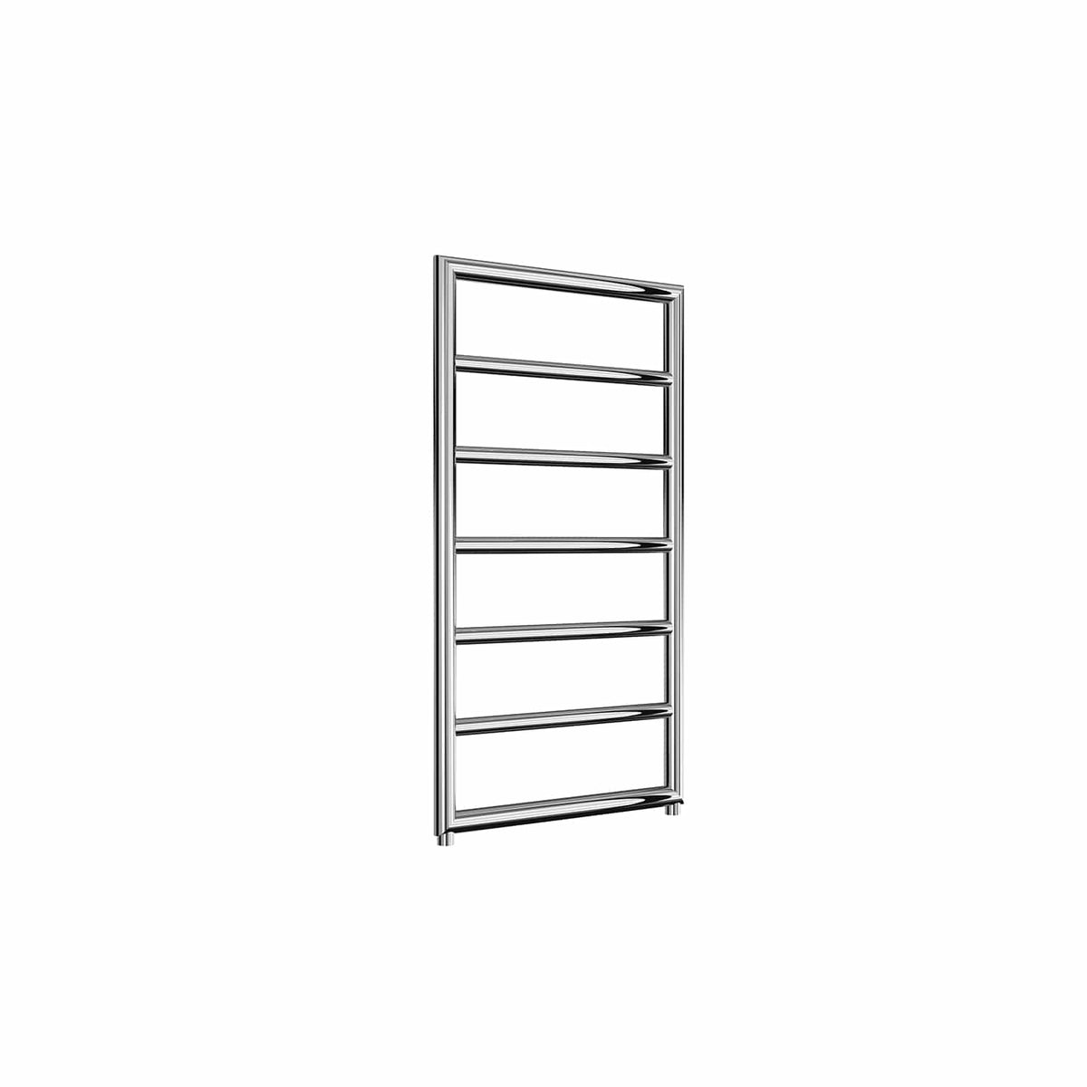 813 x 450 mm Reina Nardo Designer Chrome Vertical Heated Steel Towel Rail