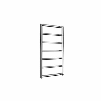 813 x 450 mm Reina Nardo Designer Chrome Vertical Heated Steel Towel Rail