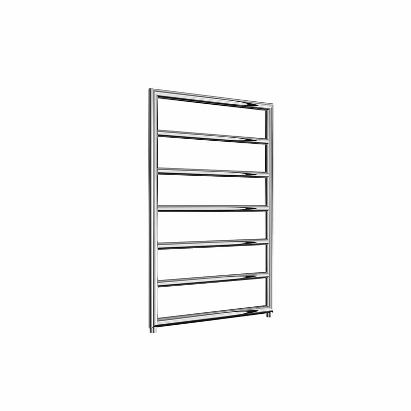 813 x 550 mm Reina Nardo Designer Chrome Vertical Heated Steel Towel Rail