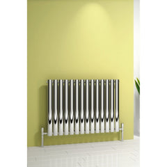 Reina Nerox Heated Stainless Steel Designer Radiator Horizontal