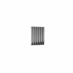 Double / Polished / 600 x 413 mm Reina Nerox Heated Stainless Steel Designer Radiator Horizontal