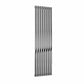Single / Polished / 1800 x 472 mm Reina Nerox Vertical Designer Stainless Steel Radiator