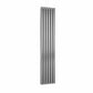 Single / Brushed / 1800 x 354 mm Reina Nerox Vertical Designer Stainless Steel Radiator