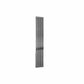 Double / Polished / 1800 x 295 mm Reina Nerox Vertical Designer Stainless Steel Radiator