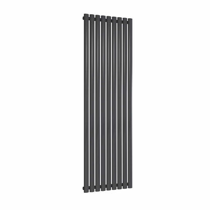 Anthracite / Single / 1800 x 531 mm Reina Neva Designer Vertical Steel Radiator