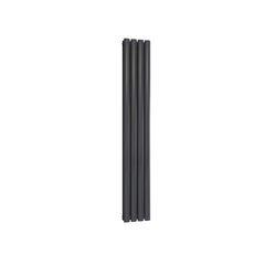 Anthracite / Double / 1500 x 236 mm Reina Neva Designer Vertical Steel Radiator