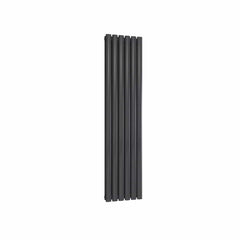 Anthracite / Double / 1500 x 295 mm Reina Neva Designer Vertical Steel Radiator