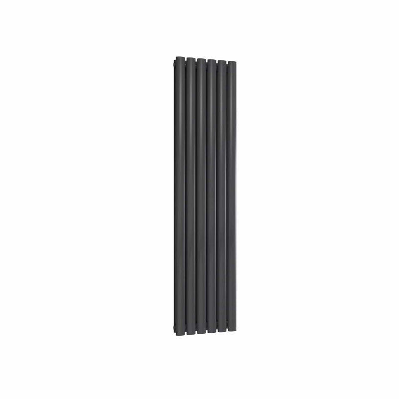 Anthracite / Double / 1500 x 295 mm Reina Neva Designer Vertical Steel Radiator