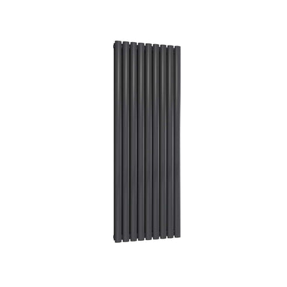 Anthracite / Double / 1500 x 531 mm Reina Neva Designer Vertical Steel Radiator