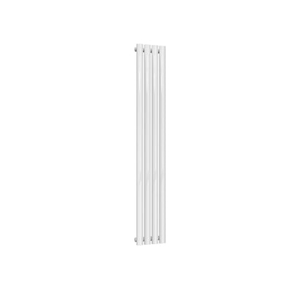 White / Single / 1500 x 236 mm Reina Neva Designer Vertical Steel Radiator