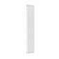 White / Single / 1800 x 295 mm Reina Neva Designer Vertical Steel Radiator