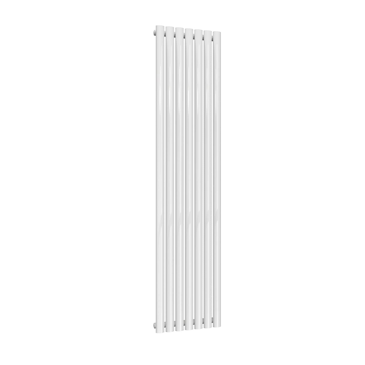 White / Single / 1800 x 413 mm Reina Neva Designer Vertical Steel Radiator