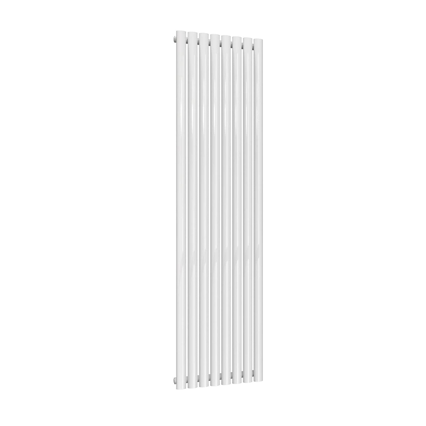 White / Single / 1800 x 472 mm Reina Neva Designer Vertical Steel Radiator