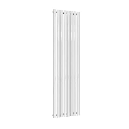 White / Single / 1800 x 472 mm Reina Neva Designer Vertical Steel Radiator