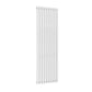 White / Single / 1800 x 531 mm Reina Neva Designer Vertical Steel Radiator