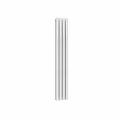 White / Double / 1500 x 295 mm Reina Neva Designer Vertical Steel Radiator