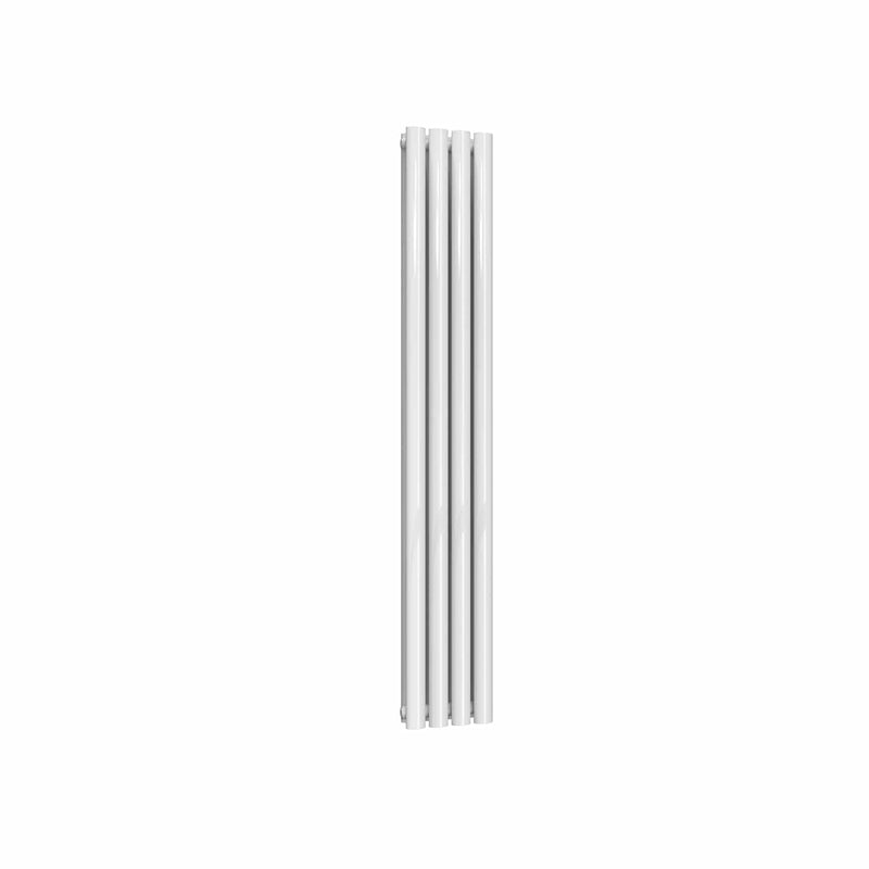 White / Double / 1500 x 295 mm Reina Neva Designer Vertical Steel Radiator
