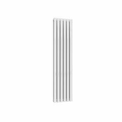 White / Double / 1500 x 354 mm Reina Neva Designer Vertical Steel Radiator