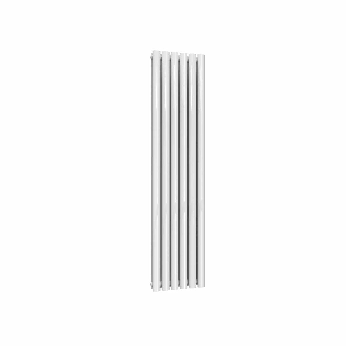 White / Double / 1500 x 354 mm Reina Neva Designer Vertical Steel Radiator